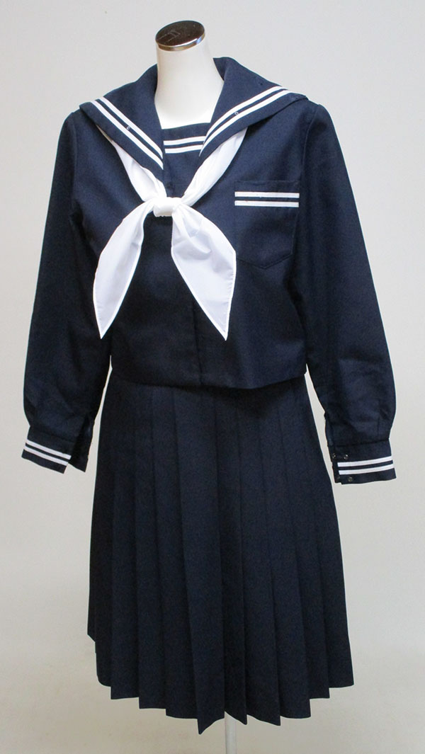 冬セーラー上下セット（スカーフ付）