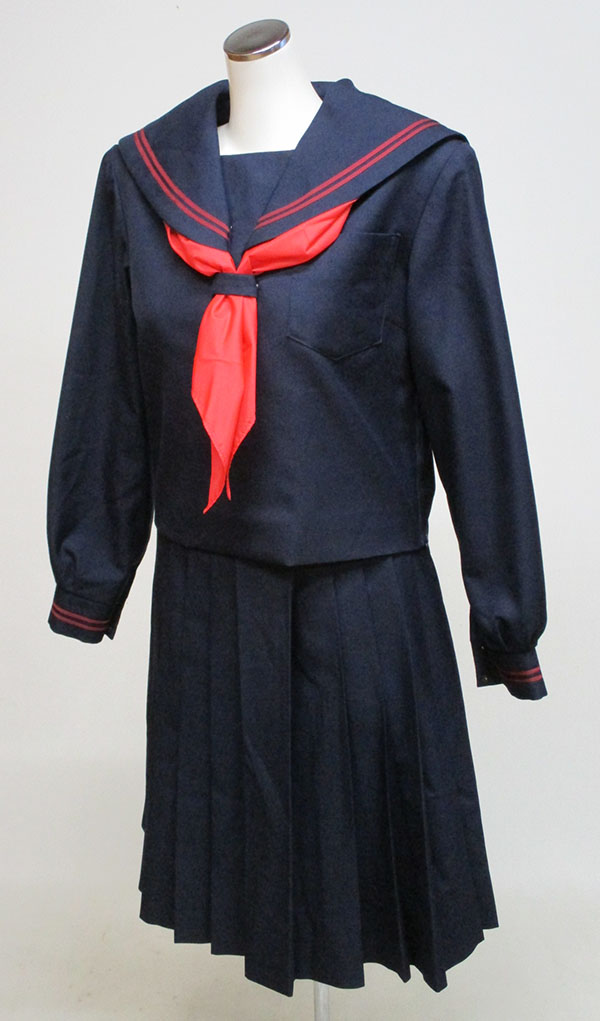冬セーラー上下セット（スカーフ付）